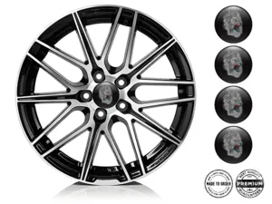 Rim Stickers Car Logo Ultimate Plasma Flow Surge